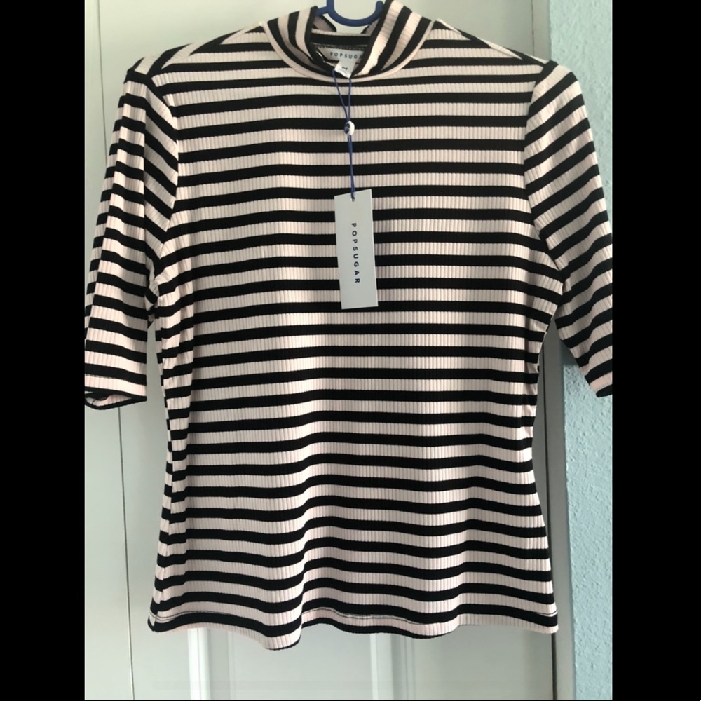 Popsugar stripped shirt